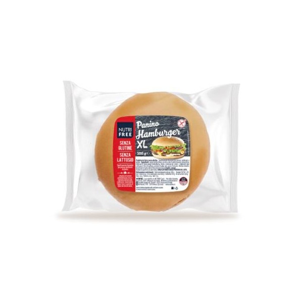 Panino hamburger xlgr.100 nutrifree (ct 8pz)s/glutine