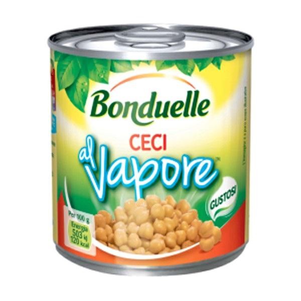 GARBANZOS AL VAPOR GR.310 BONDUELLE (CT 12 UDS)