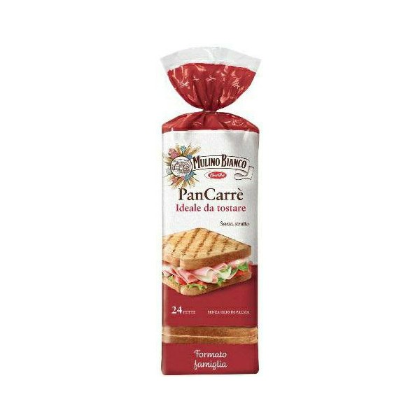 PANCARRE GR.430 - 24 SLICES MULINO BIANCO (CT 15 BU)