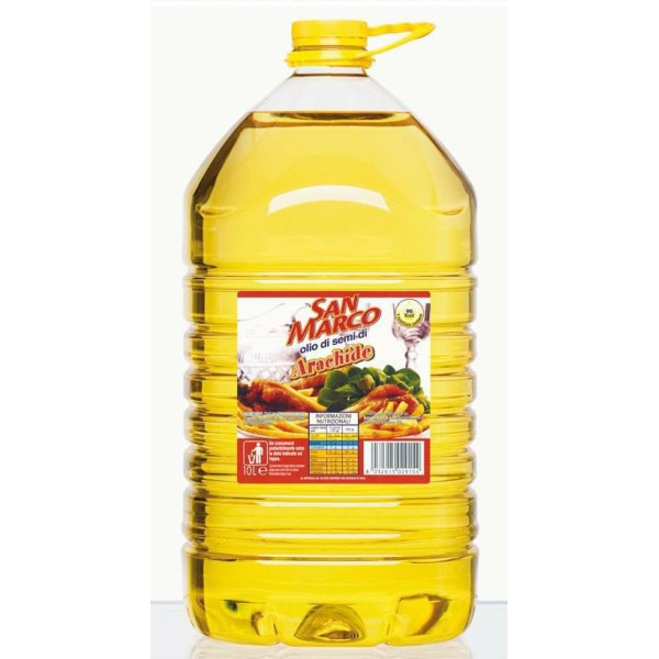 PEANUT SEED OIL LT.10 PET SAN MARCO
