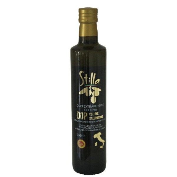 ACEITE DE OLIVA EXTRA DOP LT.0,5 SALERNO HILLS STILLA (CT 12