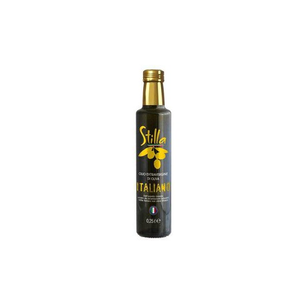 ACEITE DE OLIVA EXTRA 100% ITALIANO LT.0,25 BT STILLA (CT 6 PCS