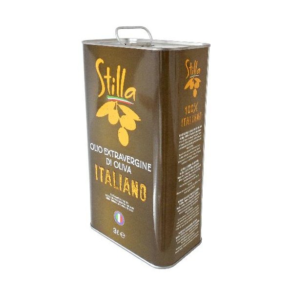 Olio extra oliva 100% ital.lt.3 latta stilla (ct 4 pz)