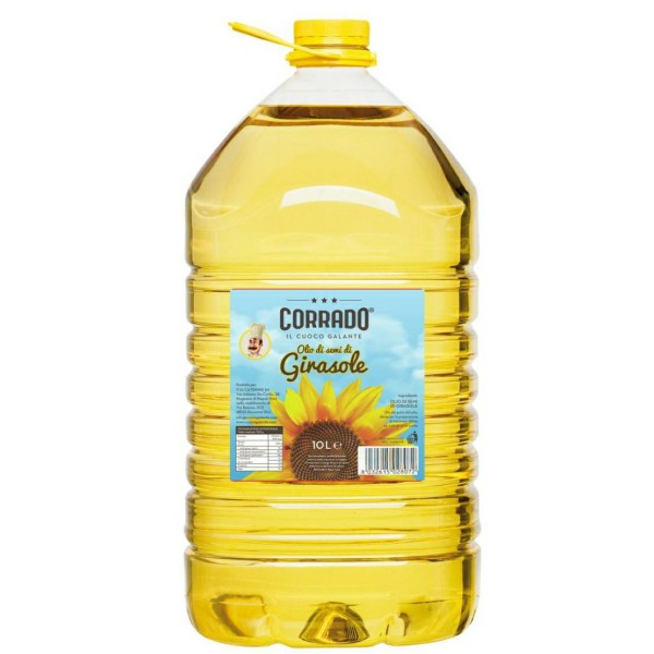 Sunflower seed oil lt.10 Corrado
