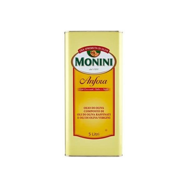 ANFORA DE ACEITE DE OLIVA LATA LT.5 MONINI