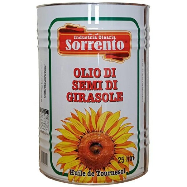 Olio semi di girasole lt.25 sorrento