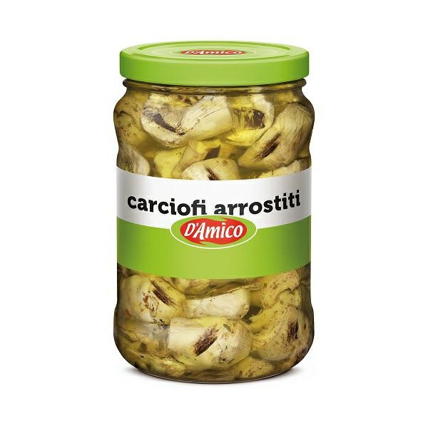 Carciofi arrostiti kg.1,55 d amico (ct 2 pz)