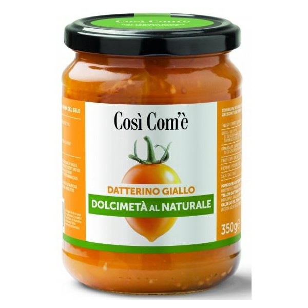 Pomodorini datt.gialli pelati gr.350 cosi com e (ct 12pz)