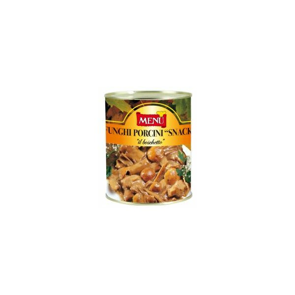CHAMPIÑONES PORCINI SNACK BOSCHETTO GR.800 MENÚ (CT 6 UDS)