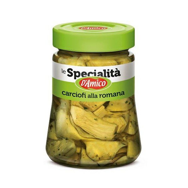 RÖMISCHE ARTISCHOCKEN IM GLAS GR.280 D AMICO (VE 8 STÜCK)