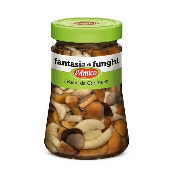 Fantasia di funghi naturale gr.470 d amico (ct 8 pz)