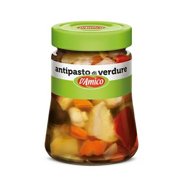 Antipasto di verdure gr.280 d amico (ct 8 pz)