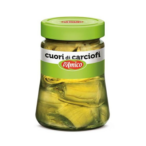 CORAZONES DE ALCACHOFA GR.280 D AMICO (CT 8 UDS)