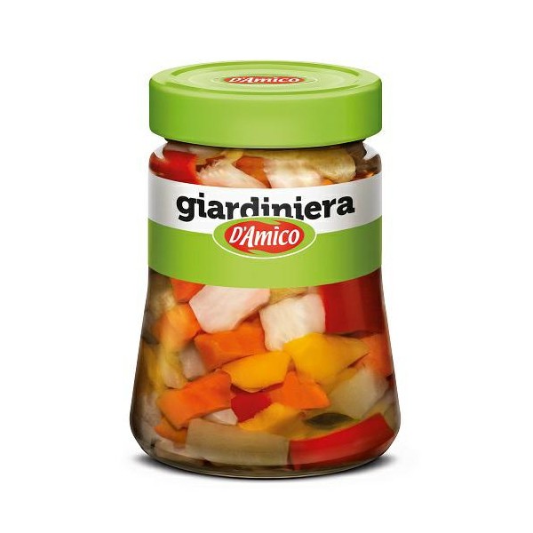 Giardiniera all aceto gr.300 d amico (ct 8 pz)