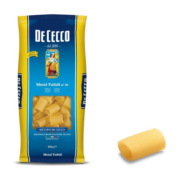 HALF TUFOLI N.30 GR.500 DE CECCO (CT 24PCS)