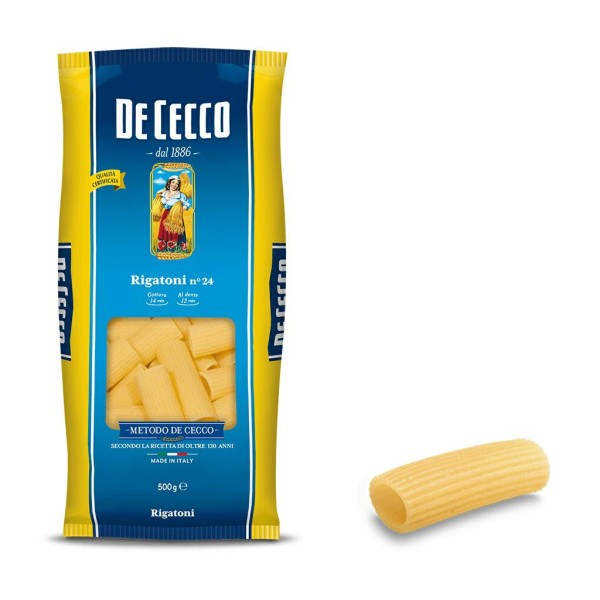 RIGATONI N.24 GR.500 DE CECCO (CT 24PZS)