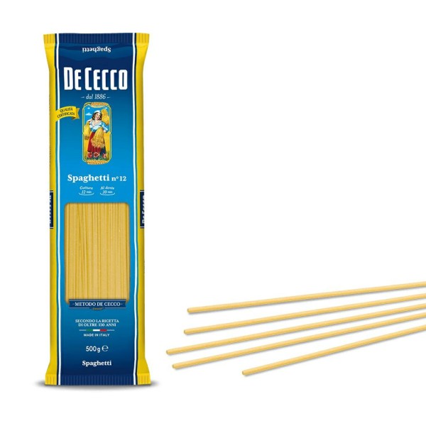 ESPAGUETIS N.12 GR.500 DE CECCO (CT 24UNDS)