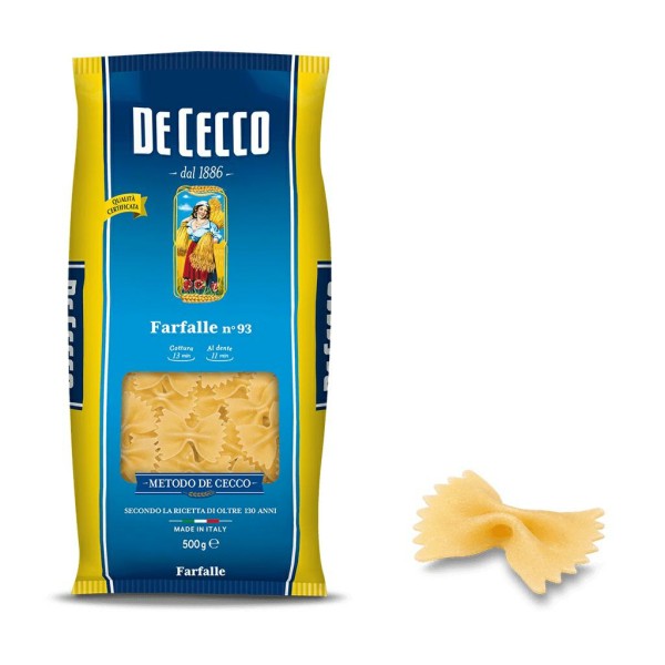 Farfalle n.93 gr.500 de cecco (ct 24pz)