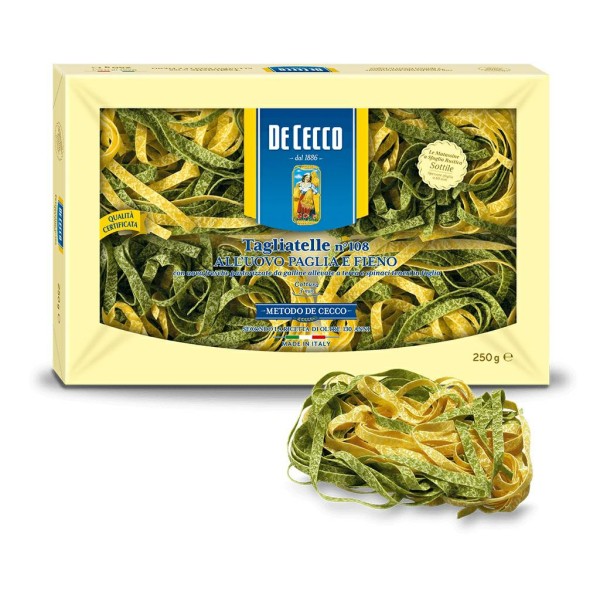 MATAS. EGG CUT STRAW/HAY N.108 GR.250 DE CECCO (CT 12PCS