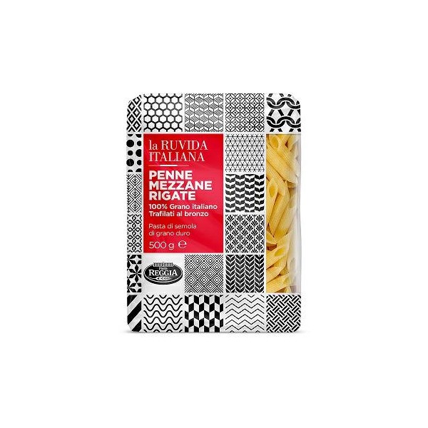 Penne mezzani rig.(traf.bronzo)n.36 gr.500la ruvida italiana