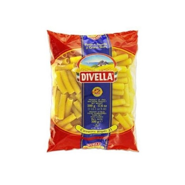 CANNERONI RIGATI N.21 GR.500 DIVELLA (CT 24PCS)