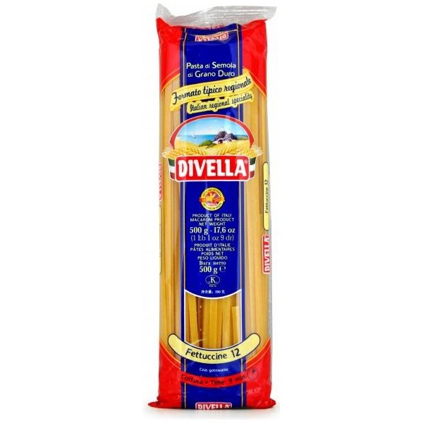 Fettuccine semola n.12 gr.500 divella (ct 36 pz)