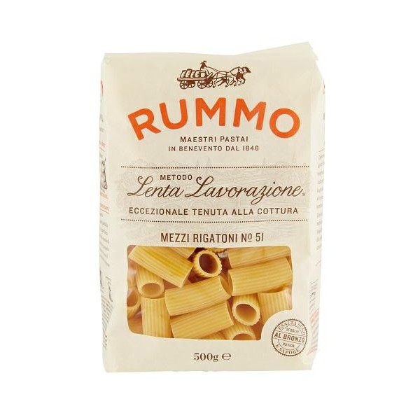 MEZZI RIGATONI N.51KG.1 RUMMO (CT 12PZ)