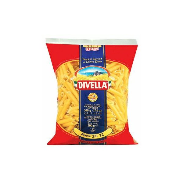 Penne ziti n.32 gr.500 divella (ct 24pz)