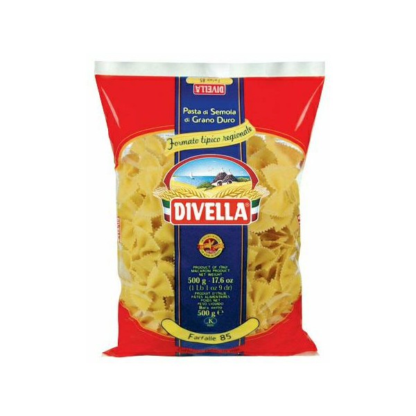 Farfalle n.85 f/s gr.500  divella (ct 24pz)