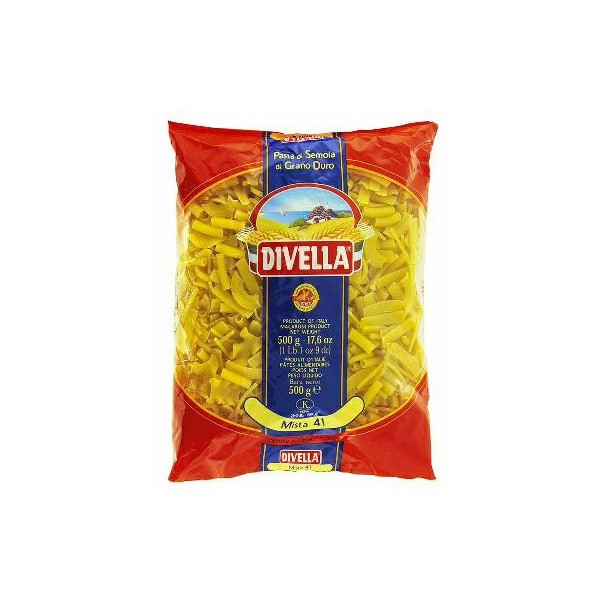 MIXED PASTA N.41 GR.500 DIVELLA (CT 24PCS)