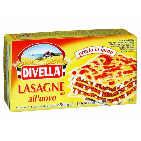 EGG LASAGNA GR.500 DIVELLA...