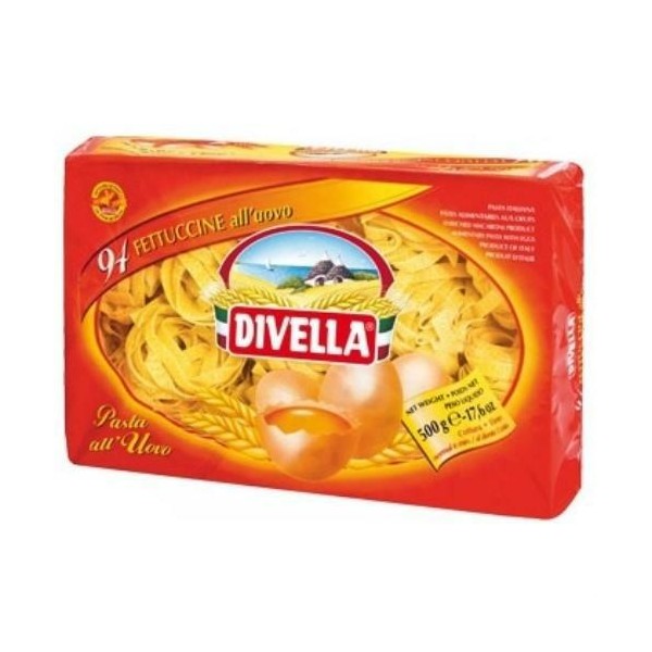 Fettuccine all uovon.94 gr.500 divella  (ct 12pz )