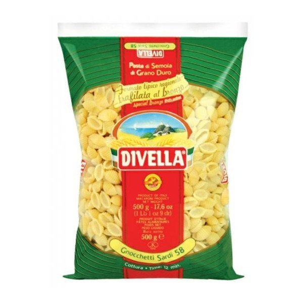 Gnocchetti sardi n.58  gr.500 divella (ct 24pz)