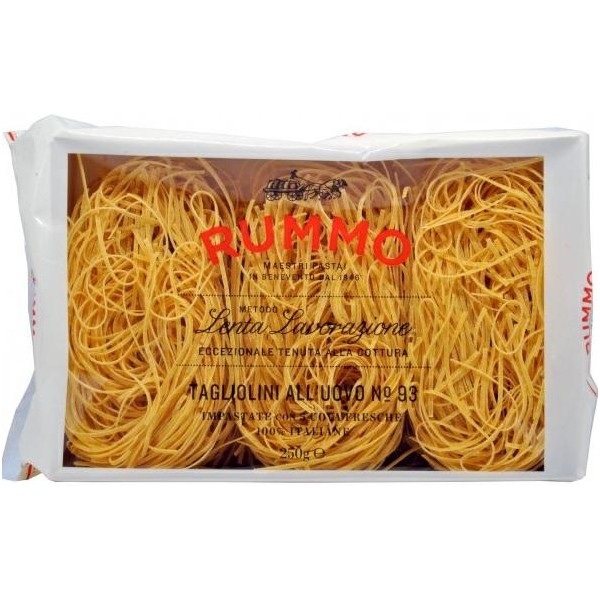 Tagliolini all  uovo n.93 gr.250 rummo (ct 12pz)