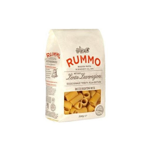 MEZZI RIGATONI N.51GR.500 RUMMO (CT 16PZ)