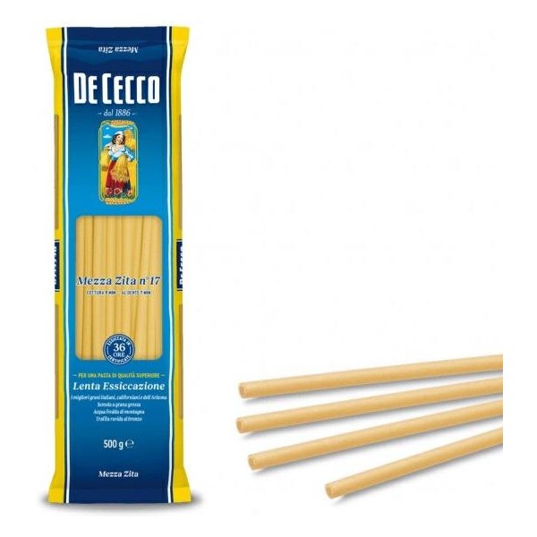 Mezza zita n.17 gr.500 de cecco (ct 24pz)