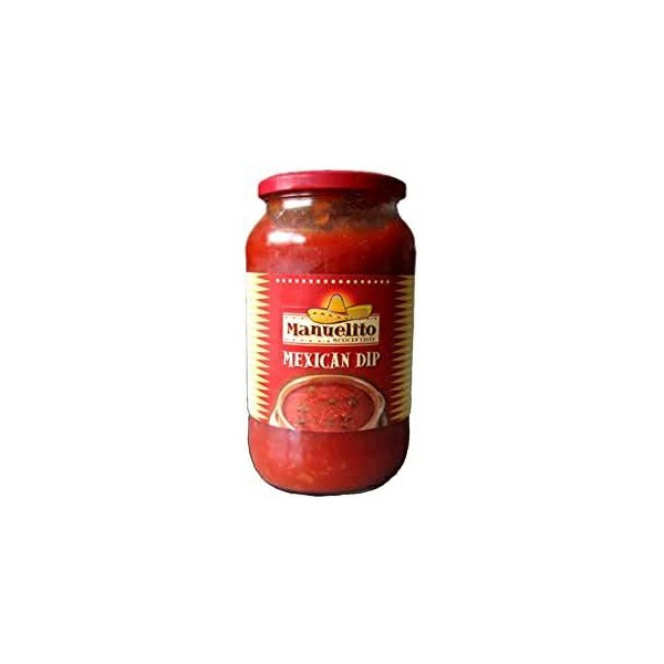 Salsa mexican dip vetro gr.1050 manuelito (ct 6 pz)