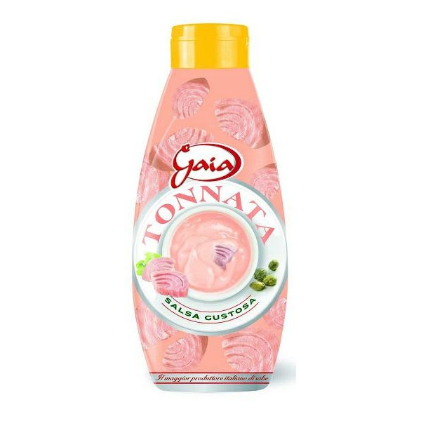 TUNA SAUCE SQUEEZE GR.800 GAIA
