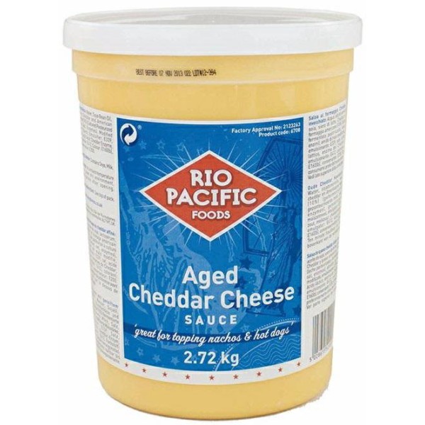 CHEDDAR CHEESE SAUCE KG.2,7 OCEAN PACIFIC