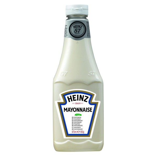 MAYONNAISE SQUEEZE ML.875 HEINZ (CT 6PCS)
