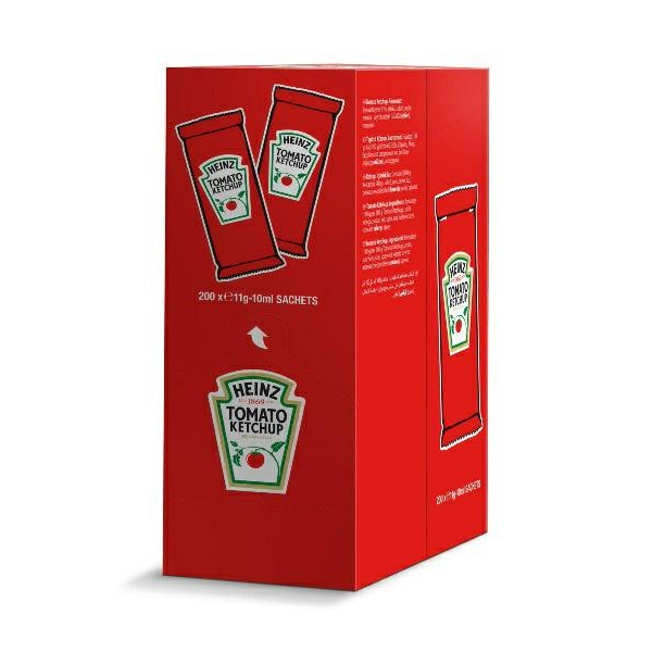 KETCHUP MONO BU ML.10 CT 200 BU HEINZ