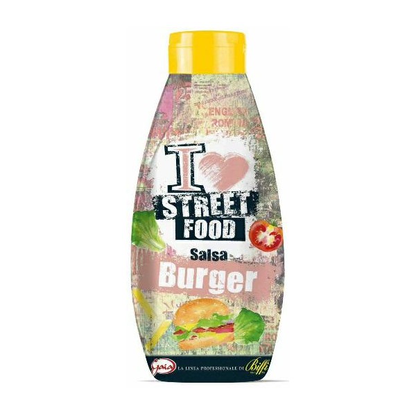Salsa burger squeeze gr.800 gaia/biffi