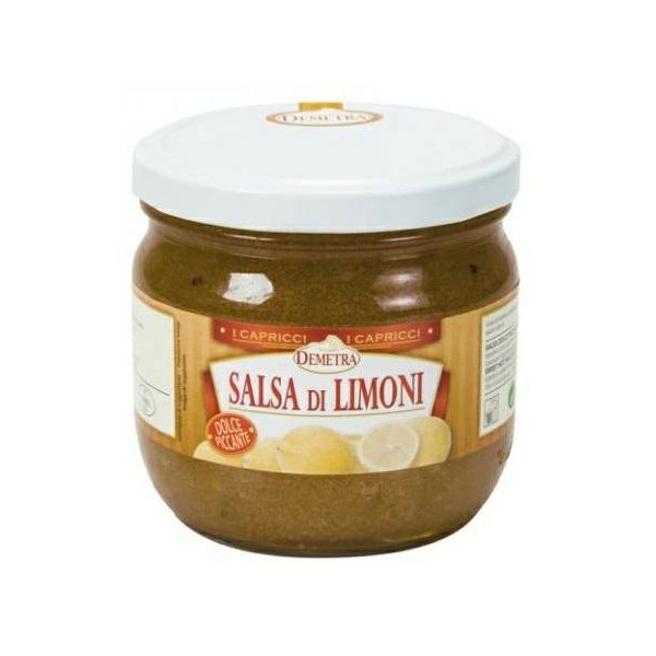 Salsa di limoni ml.370 demetra (ct 6pz)