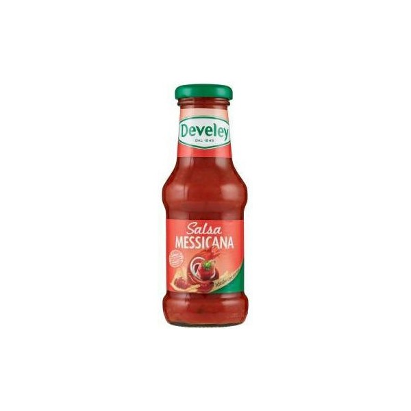 MEXICAN SAUCE IN GLASS GR.250 DEVELEY (CT 6PZ)