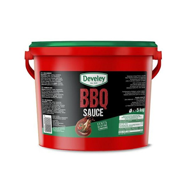 Salsa barbecue kg.5develey