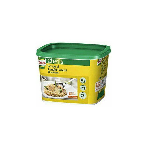 CALDO GRANULADO CON SETAS PORCINI GR.500 KNORR (CT 6PZ)