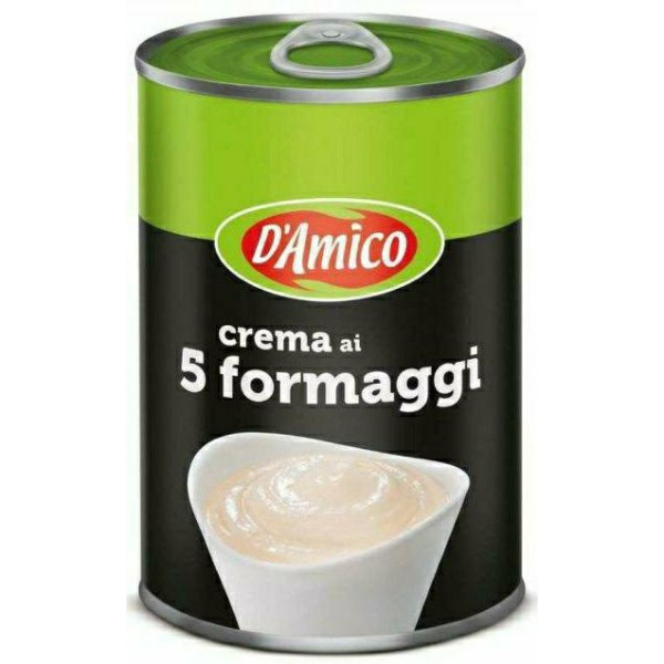 Crema ai 5 formaggigr.390 d amico (ct. 12pz)