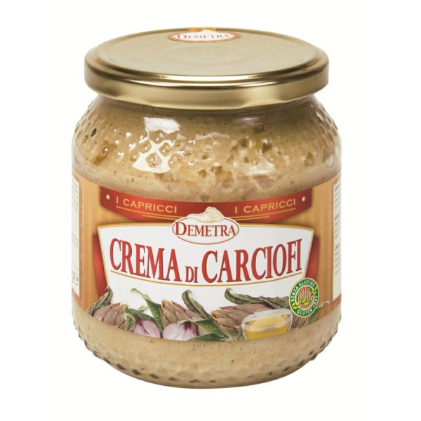 Crema ai carciofi gr.540 demetra