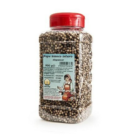 WHOLE WHITE PEPPER PET JAR...