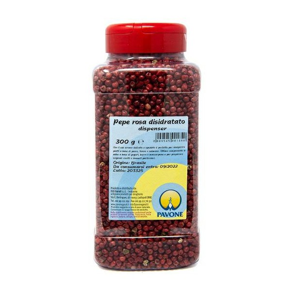 DESIDRATED PINK PEPPER BRIK GR.250 PEACOCK (CT 6 PCS)